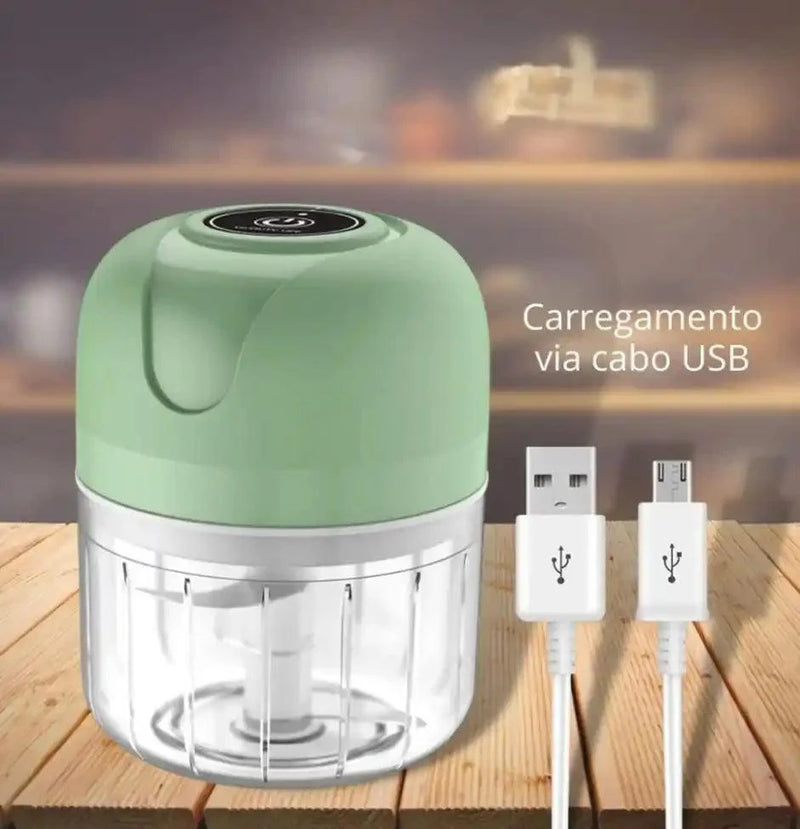 Mini Processador Elétrico 3 Laminas Buzz