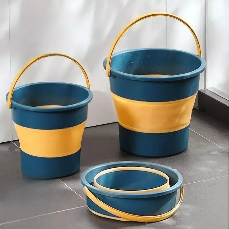 Balde Retrátil com Alça Balde Dobrável 10L/17L