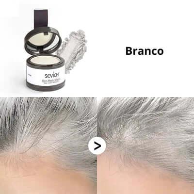 Pó Maquiagem p/ Cabelo à Prova D'água, diga Adeus às Falhas Unissex - SEVÍCH ✅