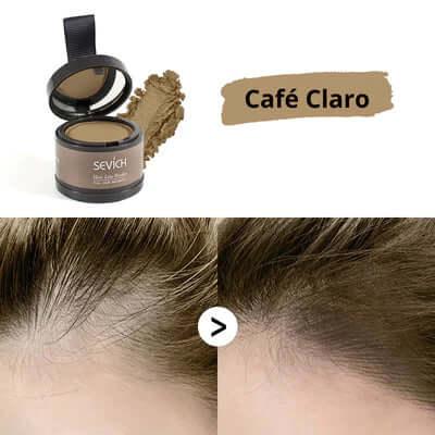 Pó Maquiagem p/ Cabelo à Prova D'água, diga Adeus às Falhas Unissex - SEVÍCH ✅
