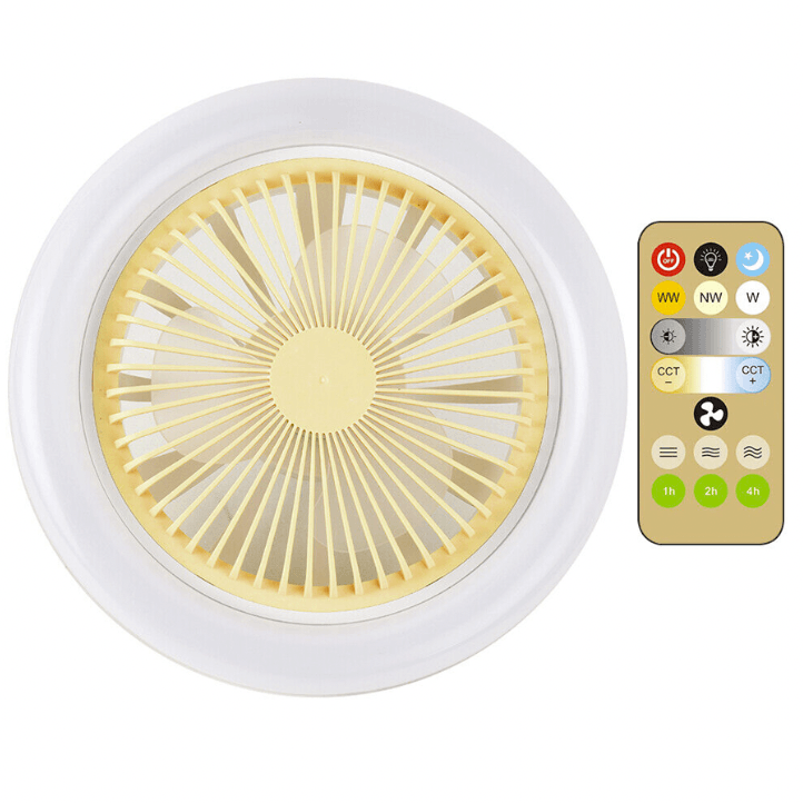 Ventilador de Teto Turbo Led 2 em 1 [ULTRA POTENTE]