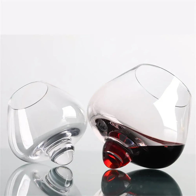 Copo de Whisky Cristal Barriga Rotativo