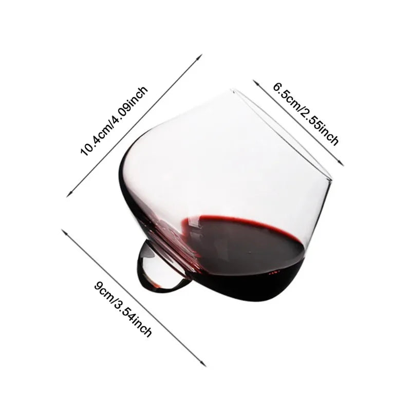 Copo de Whisky Cristal Barriga Rotativo