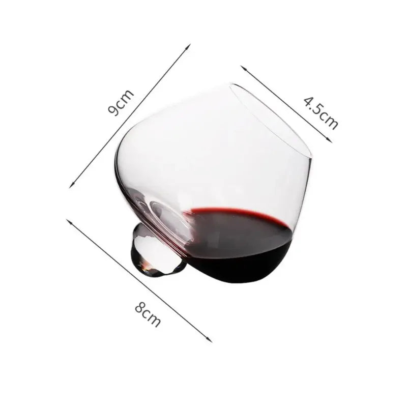 Copo de Whisky Cristal Barriga Rotativo