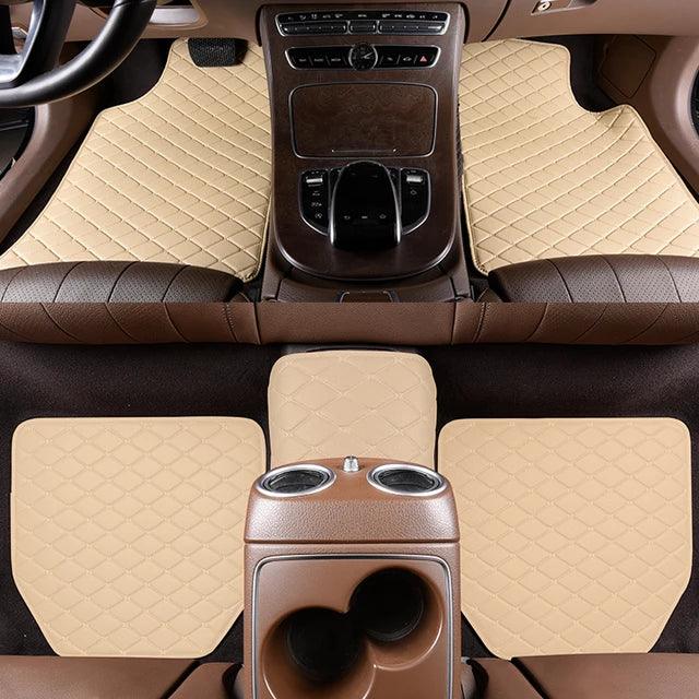 Kit 5 Pcs Tapetes Automotivos Universal de Luxo