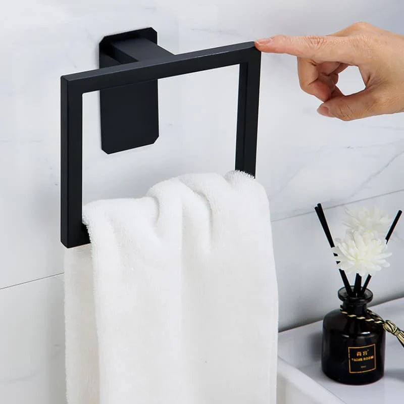 Kit Acessórios para Banheiro de Aço Inox 5 Peças