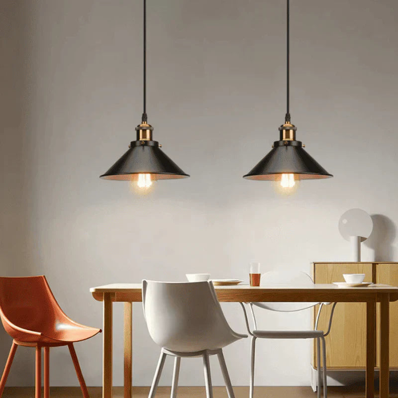Luminária Pendente Vintage para Cozinha Moderna e Sala de Jantar