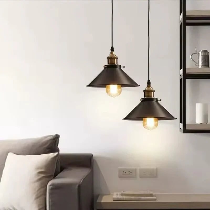 Luminária Pendente Vintage para Cozinha Moderna e Sala de Jantar