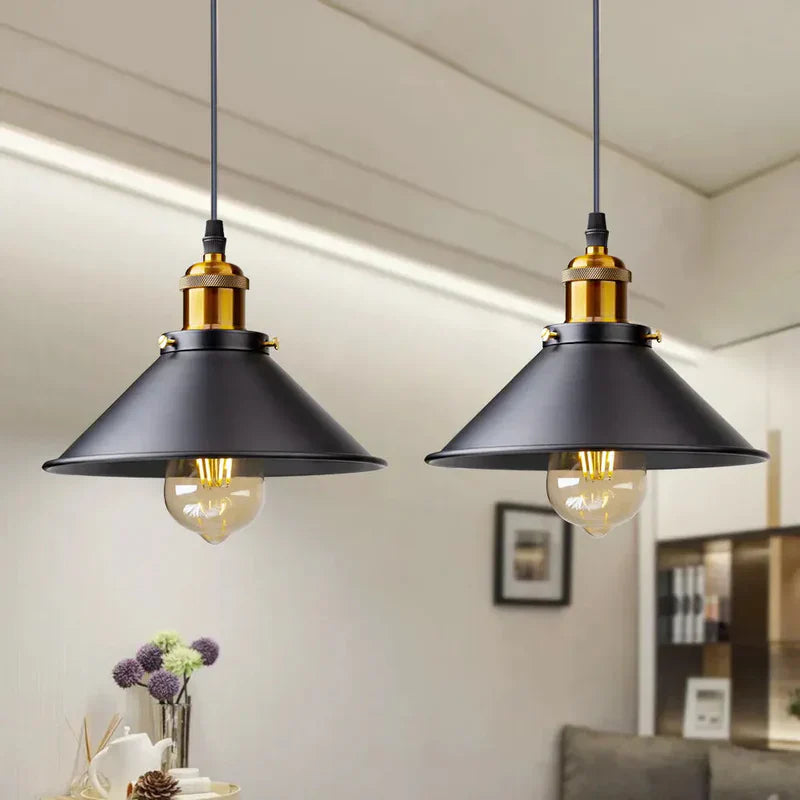Luminária Pendente Vintage para Cozinha Moderna e Sala de Jantar