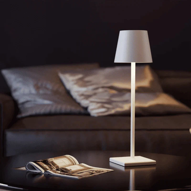 Luminária de Mesa LED Abajur Quarto Sala Portátil