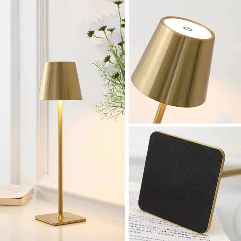 Luminária de Mesa LED Abajur Quarto Sala Portátil