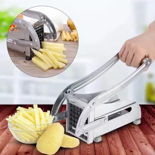 👨‍🍳 Mega Máquina Cortadora Multifunções Vegetais Buzz - Aço Inoxidável