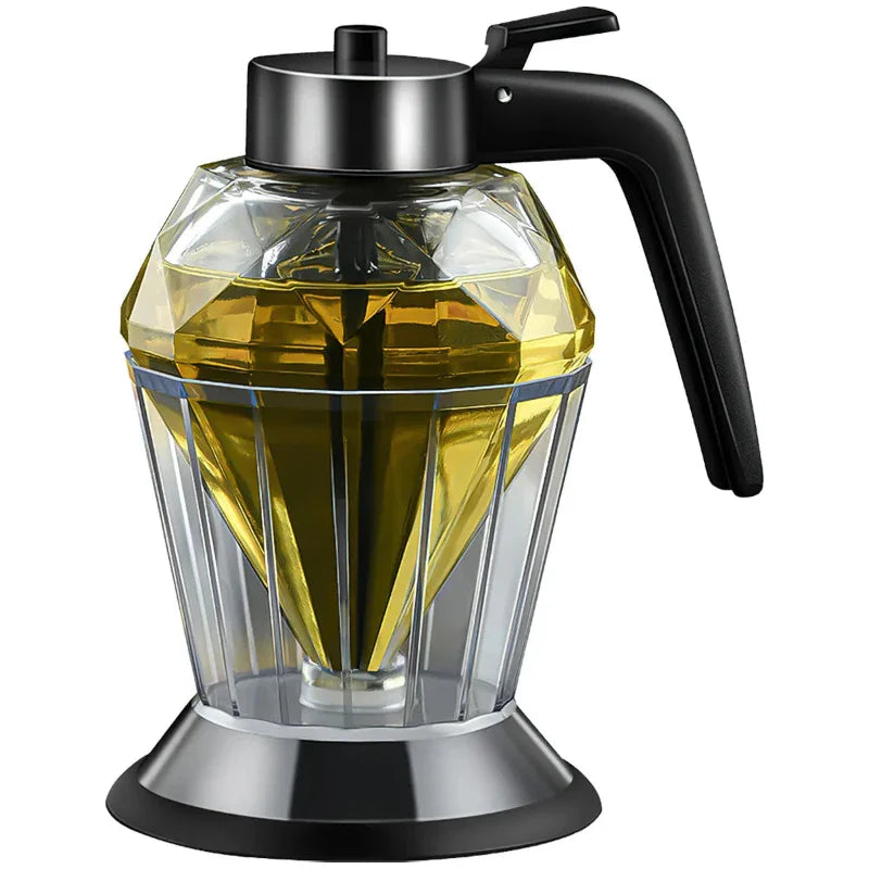 Meleira de Vidro Porta Mel Dispenser com Base