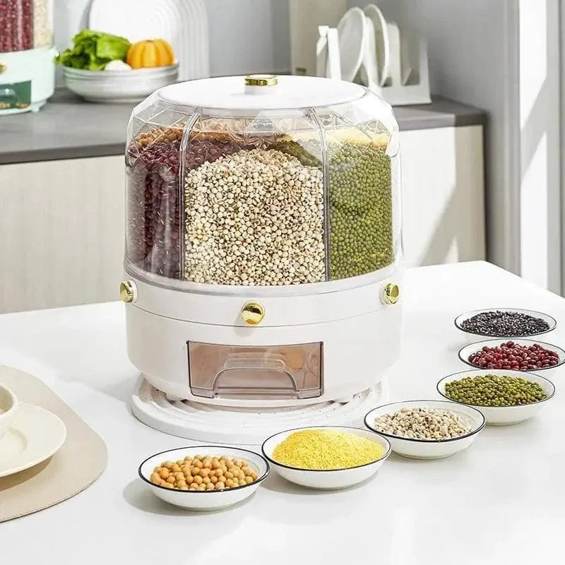 Organizador e Dispensador de Alimentos e Cereais