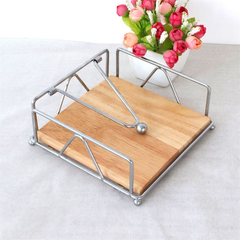 Porta Guardanapo de Mesa Inox