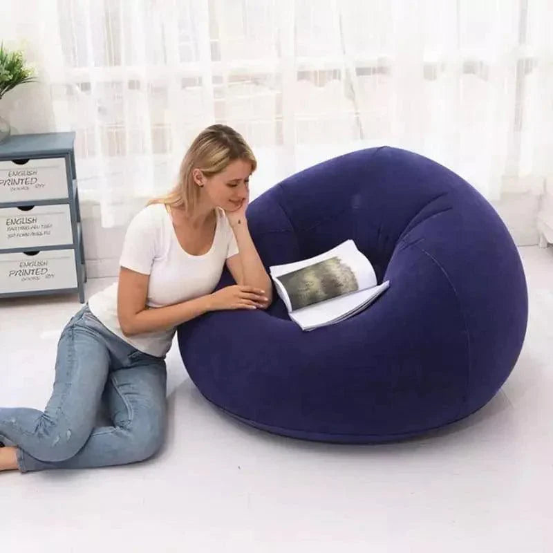 Puff para Sala Redondo Inflável