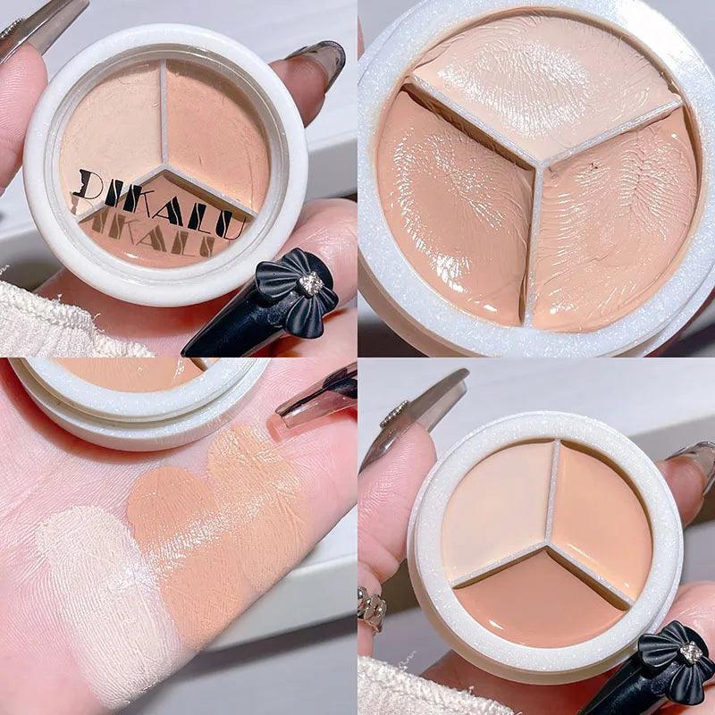 Corretivo Três Cores Para Cobrir Manchas, Marcas De Acne Espinhas