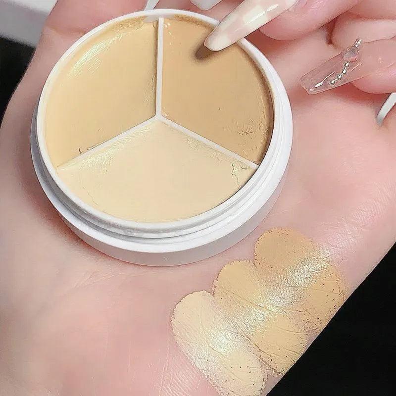 Corretivo Três Cores Para Cobrir Manchas, Marcas De Acne Espinhas