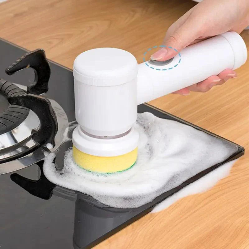 Escova de limpeza Elétrica Multifuncional sem Fio Buzz - Novidade
