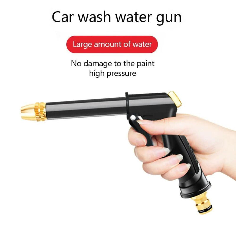 Pistola de Água de Alta Pressão Portátil para Limpeza - Lavagem de Carro - Mangueira de Rega de Jardim - Aspersor de Bico