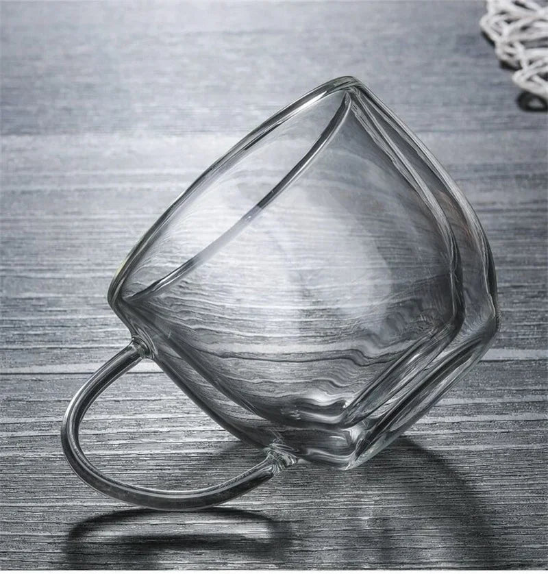 Caneca de Vidro Parede Dupla