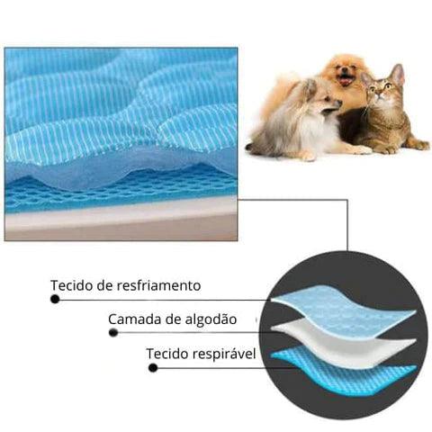 Tapete Gelado Arpet -  Refrescante Para Cães e Gatos 🐾 Frete Grátis 🔥