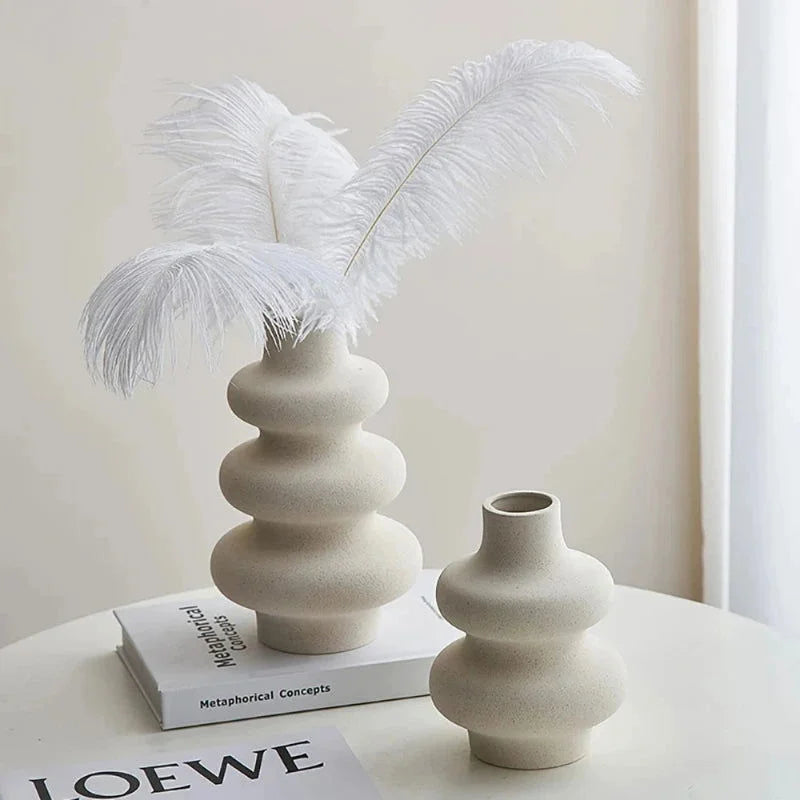 Vaso Decorativos de Cerâmica para Sala e Quarto
