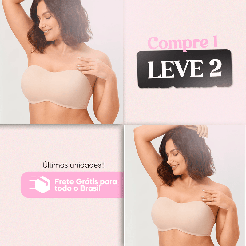 Sutiã Sem Alças - Buzz Comfort  - [COMPRE 1, LEVE 2]