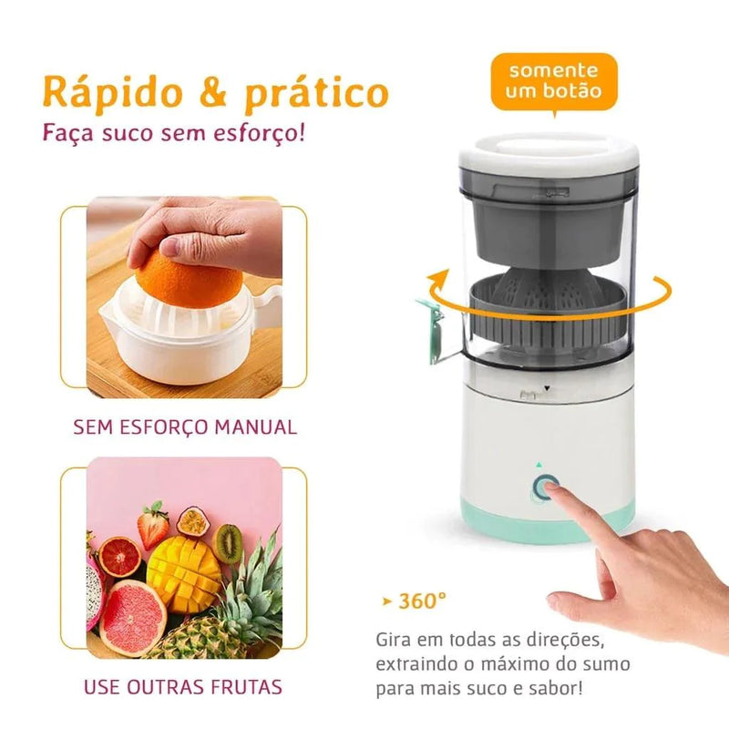 Espremedor Elétrico de Frutas Portátil