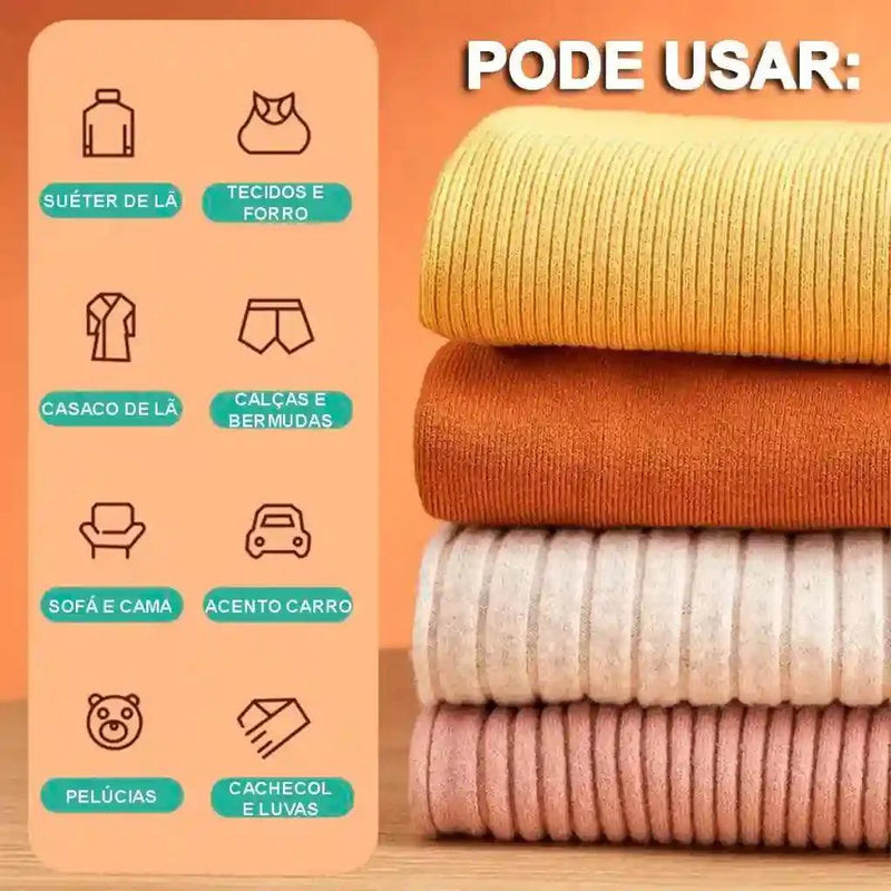 Removedor de Fiapos, Pelos e Bolinhas - A Solução Definitiva para Roupas Impecáveis