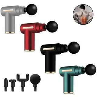 Pistola Massageadora Elétrica Relax 4 em 1 - Profissional Massageador Muscular