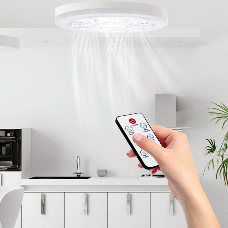 Ventilador de Teto Turbo Led 2 em 1 [ULTRA POTENTE]