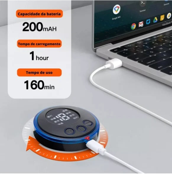 Mini Massageador EMS Buzz | ÚLTIMAS UNIDADES 🔥