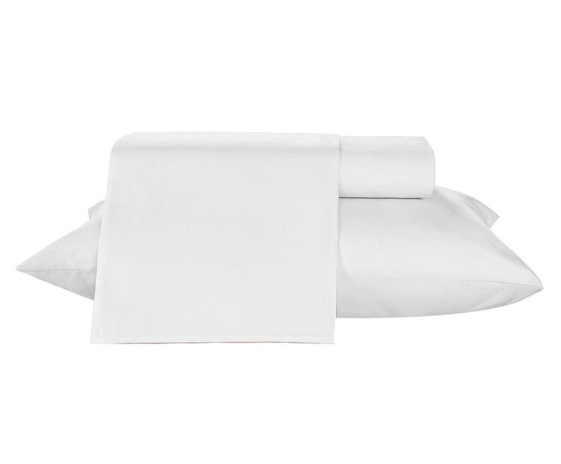 Jogo de Cama Premium 150 fios Branco - Casal